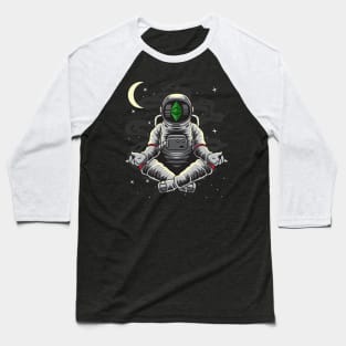 Astronaut Yoga Ethereum Classic Crypto ETH Coin To The Moon Crypto Token Cryptocurrency Wallet Birthday Gift For Men Women Kids Baseball T-Shirt